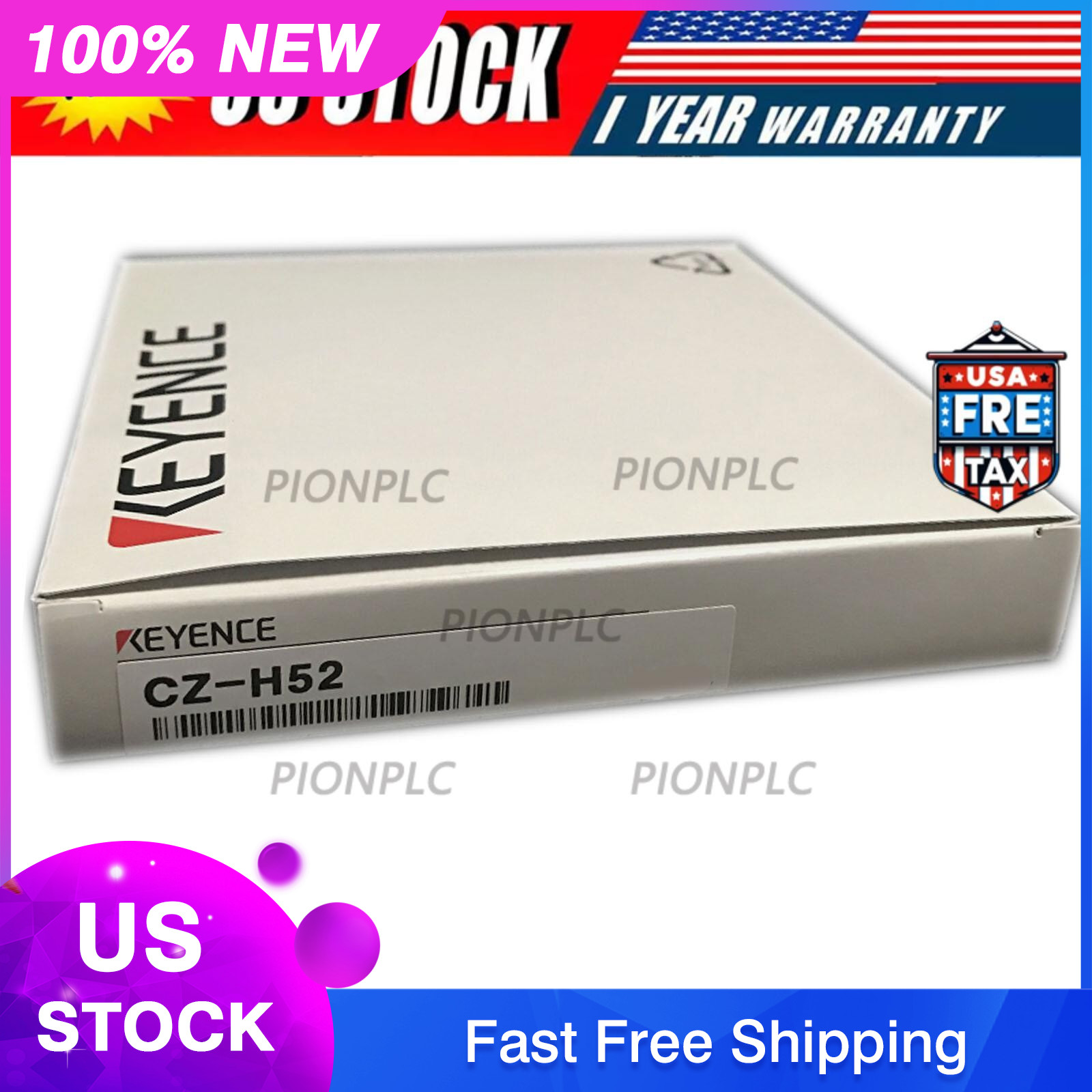1PC Keyence CZ-H52 CZH52 Sensor New