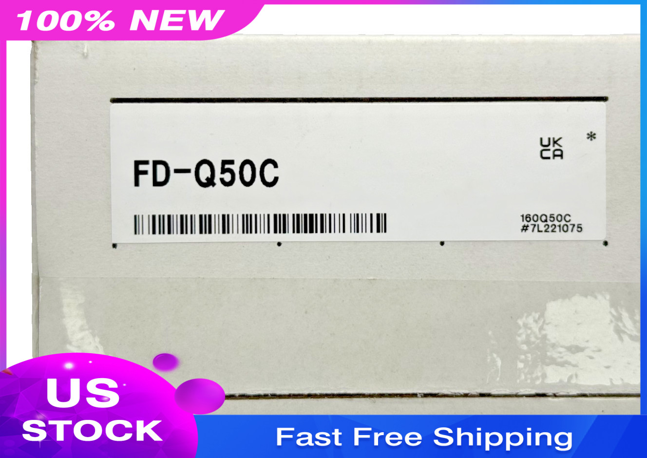 KEYENCE FD-Q50C Clamp-On Flow Sensor Main Unit 40A/50A Type
