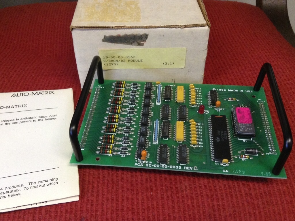 AMERICAN AUTO-MATRIX – Model #PCA 3C-00-00-0035 – Circuit Board – NEW