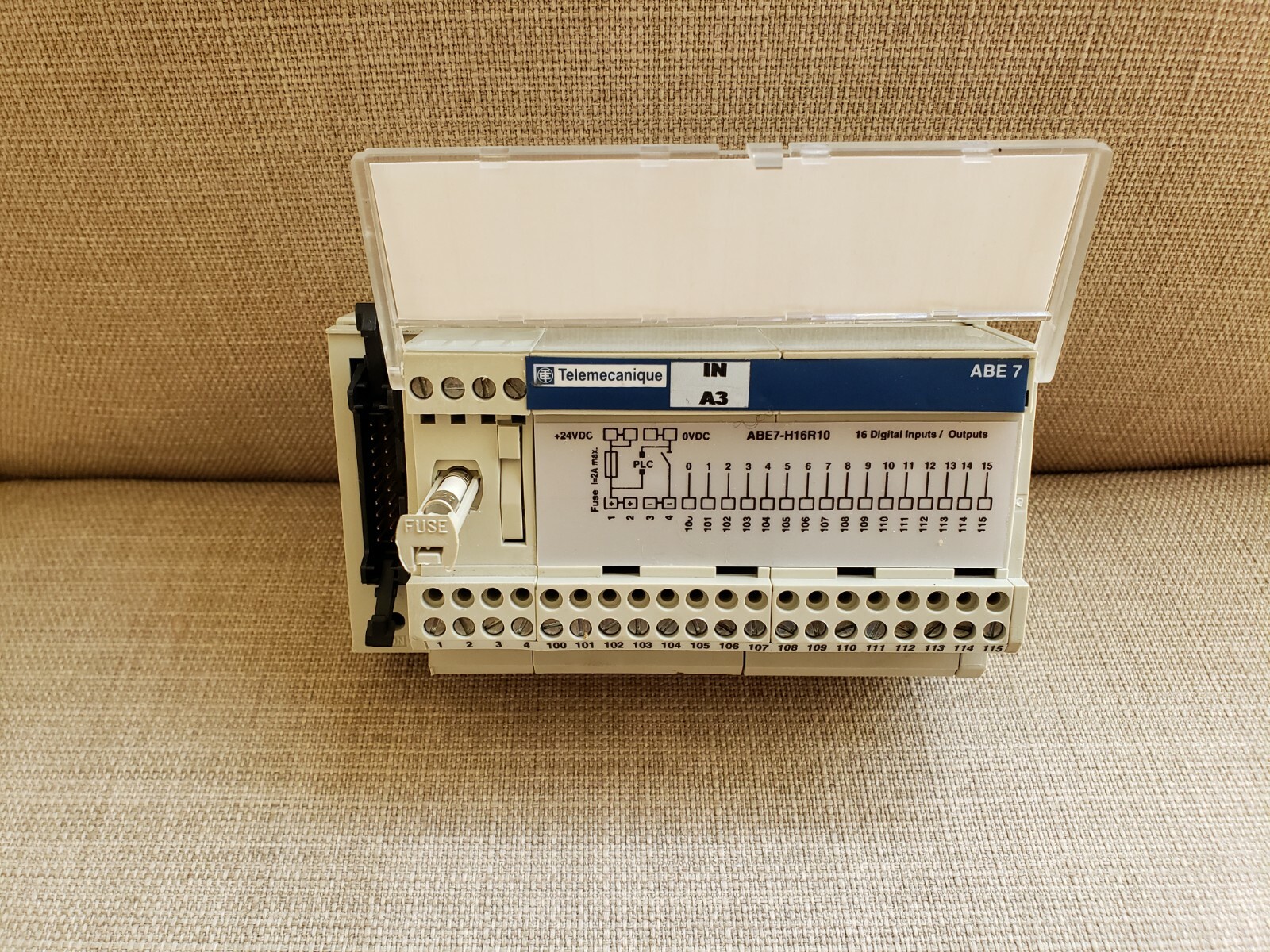 Telemecanique ABE7-H16R10 Wiring Base ABE7H16R10 ABE 7 – FREE SHIPPING!!