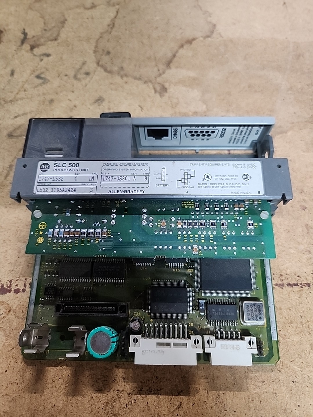 Allen-Bradley 1747-L532 Processor Unit SLC 500 Ser C