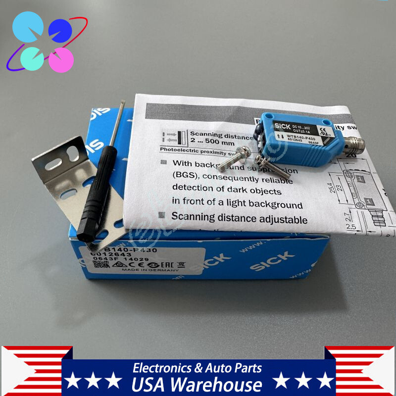 NEW WTB140P430 For SICK Photoelectric Switch WTB140-P430 6012643