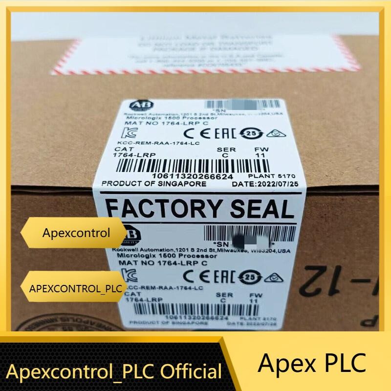 New Factory Sealed Allen Bradley 1764-LRP SER C 1500 Processor PLC 1764LRP