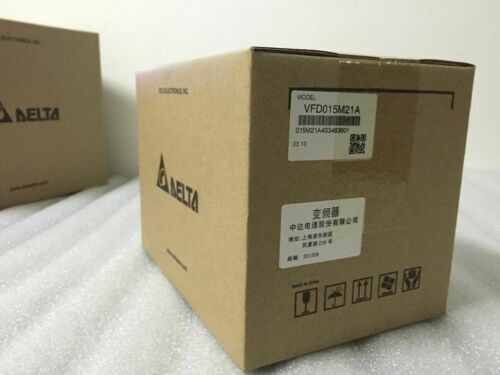 1PC Brand new Delta Inverter Variable Frequency Drive VFD015M21A 1Phase 220V 1.5