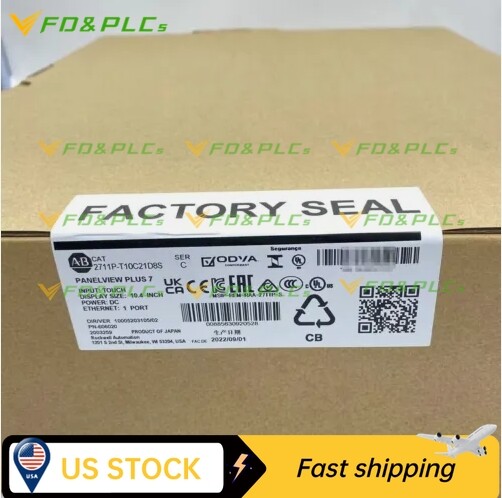 Allen-Bradley 2711P-T10C21D8S HMI PanelView Plus 7 Factory Sealed