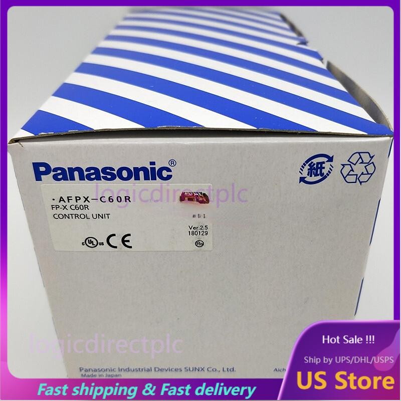 1PC New Panasonic AFPX-C60R FP-X C60R Control Unit
