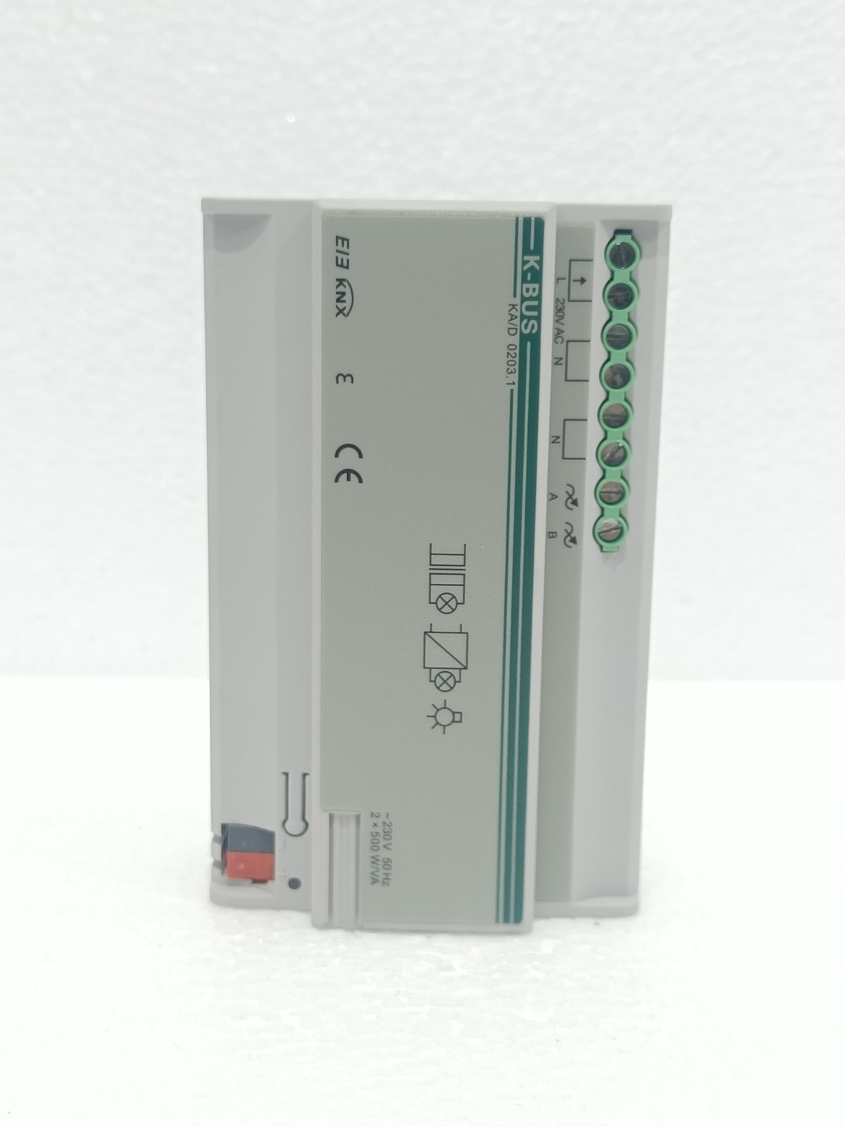 KNX K-BUS 2 GANG DIMMER ACTUATOR 500W KA/D 0203.1 FOR SMART LIGHT CONTROL NEW