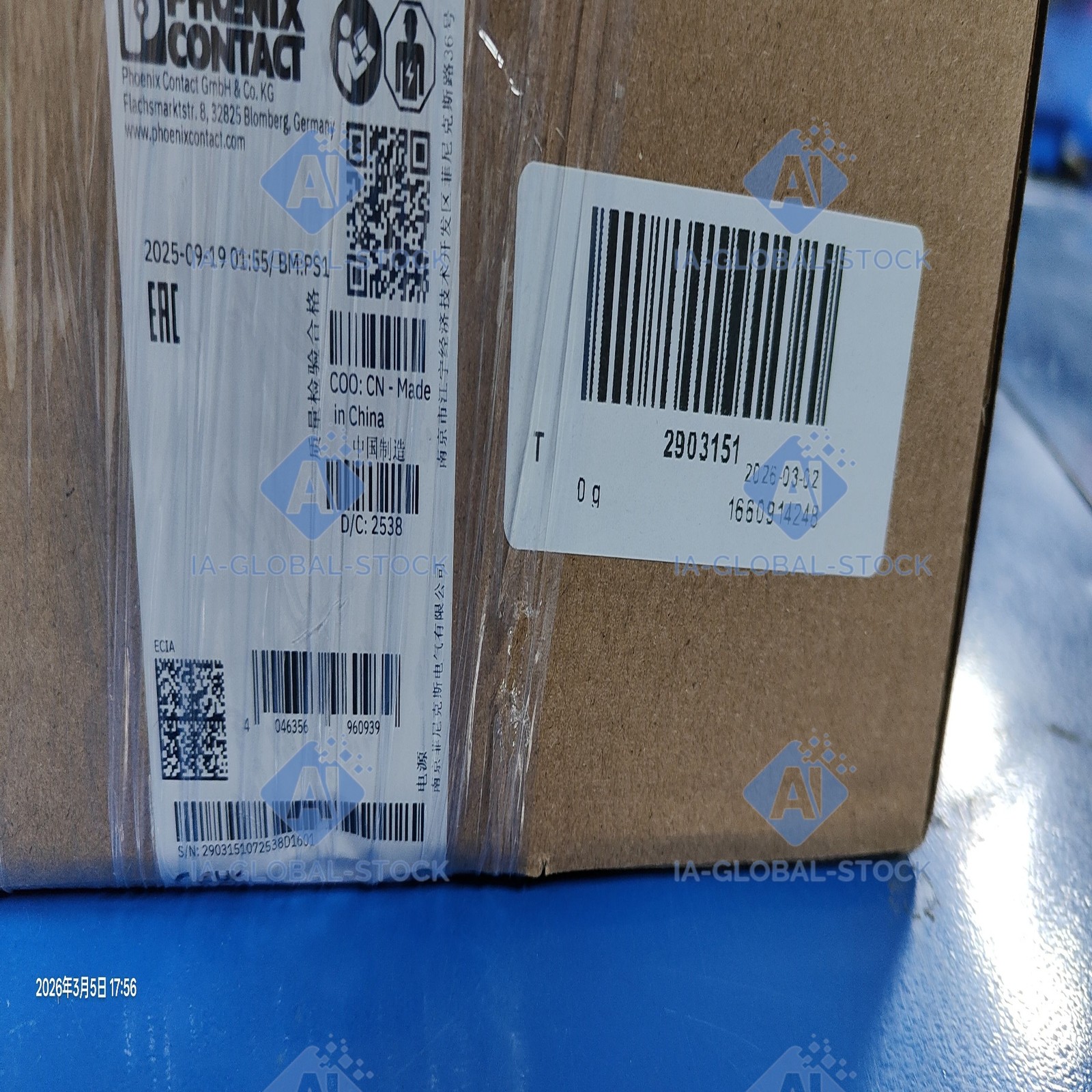 Free Shipping 1pcs NEW Phoenix 2903151 + warranty Quick Delivery