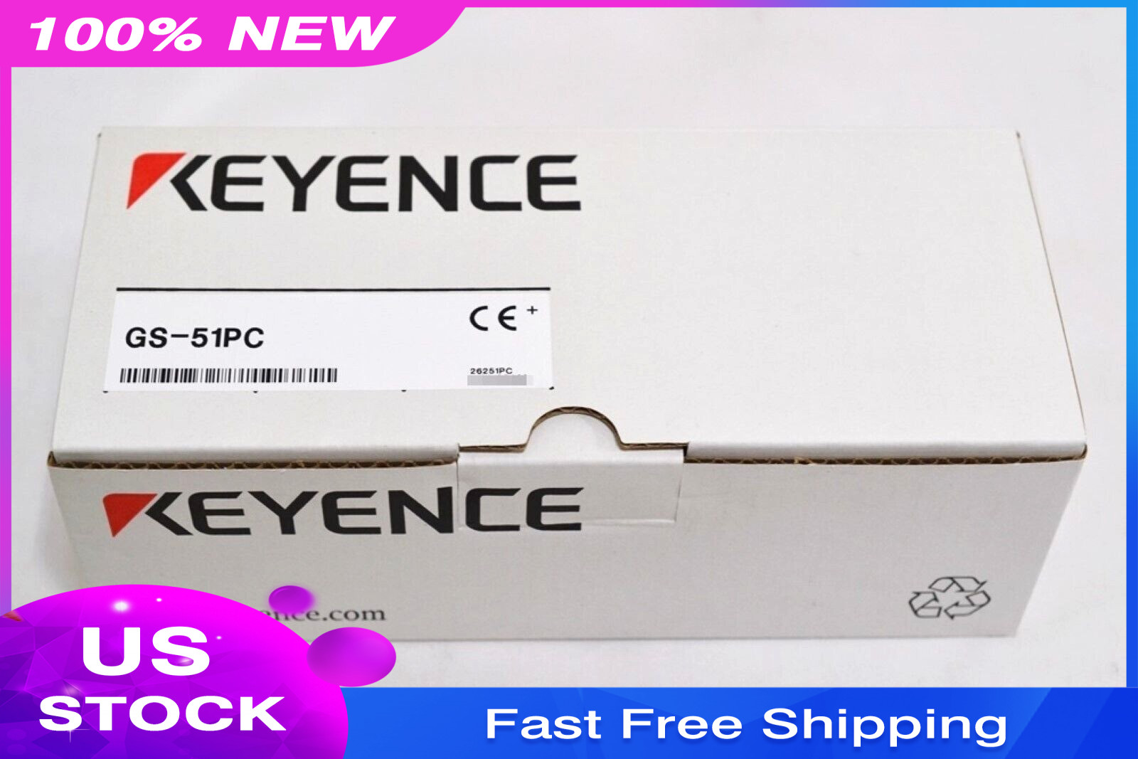 In Stock KEYENCE GS-51PC Safety Door Sensor GS Series GS51PC New #