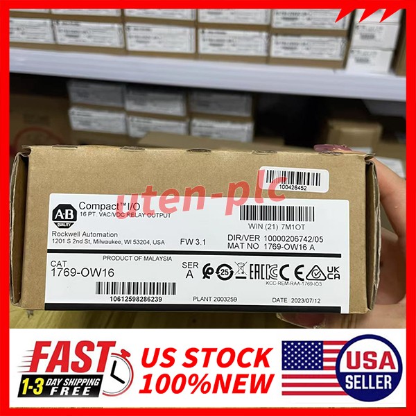Allen Bradley 1769-OW16 / A Compact I/O Relay Output. Factory Sealed