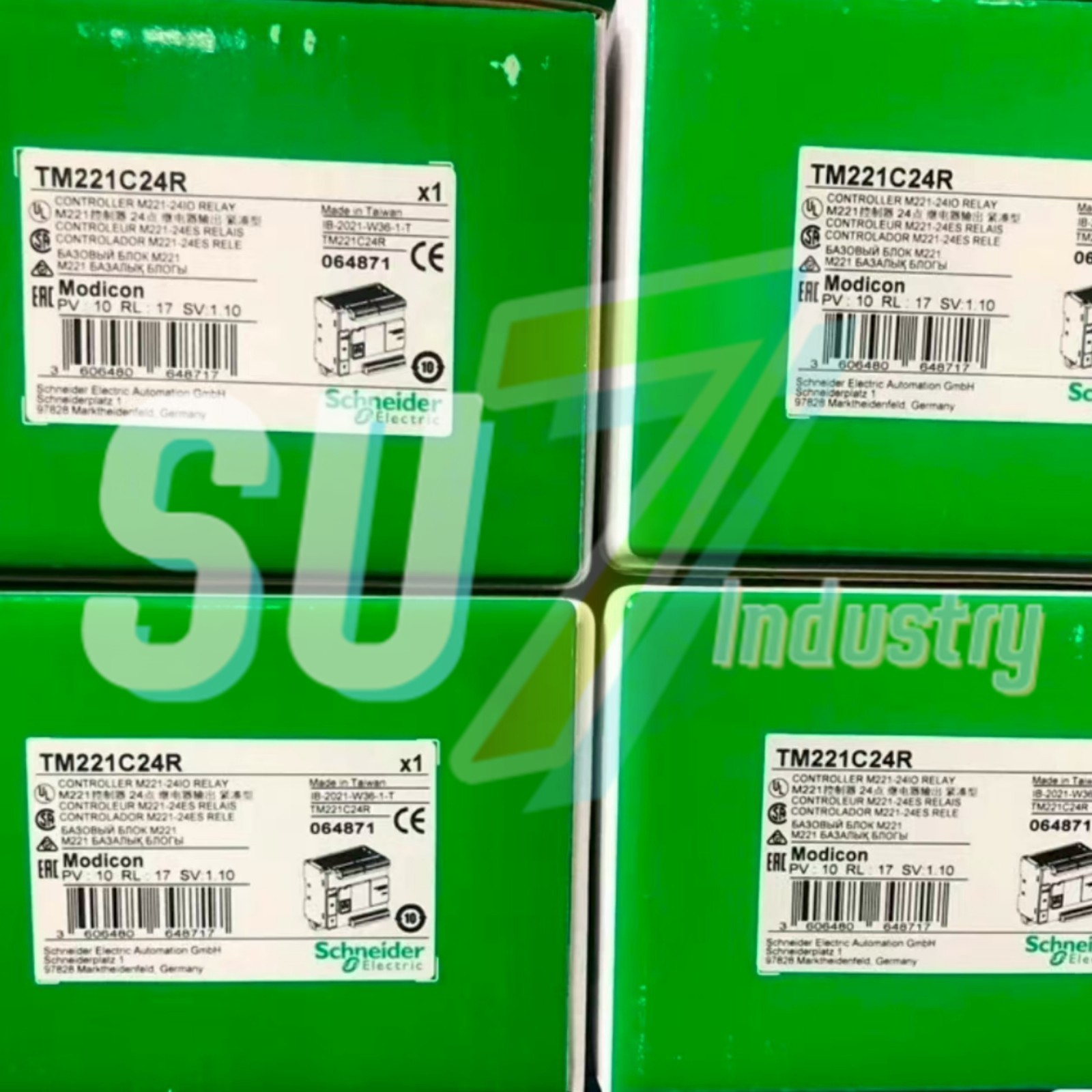 Schneider TM221C24R PLC Module# 1pcs New In Box