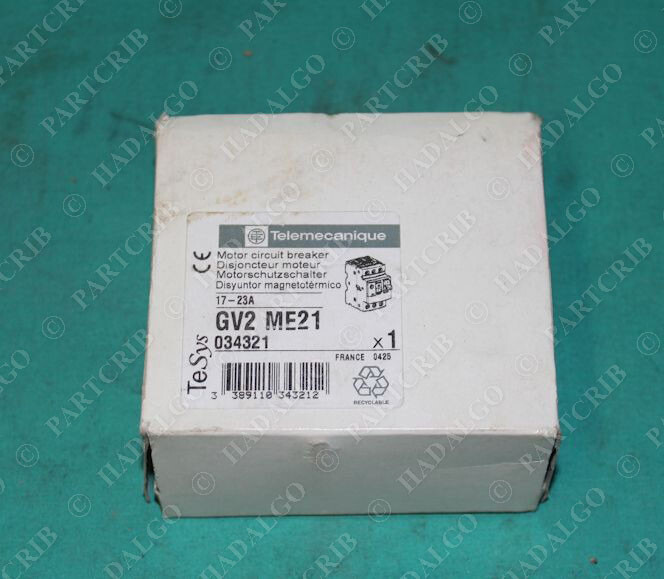 Telemecanique, GV2-ME21, Motor Circuit Breaker 17-23A NEW