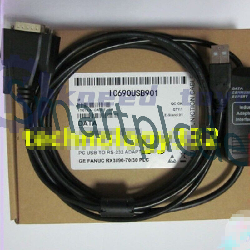 1PC IC690USB901 GE FANUC PLC Programming Cable USB To GE90 SNP 90/30 90/70 Micro