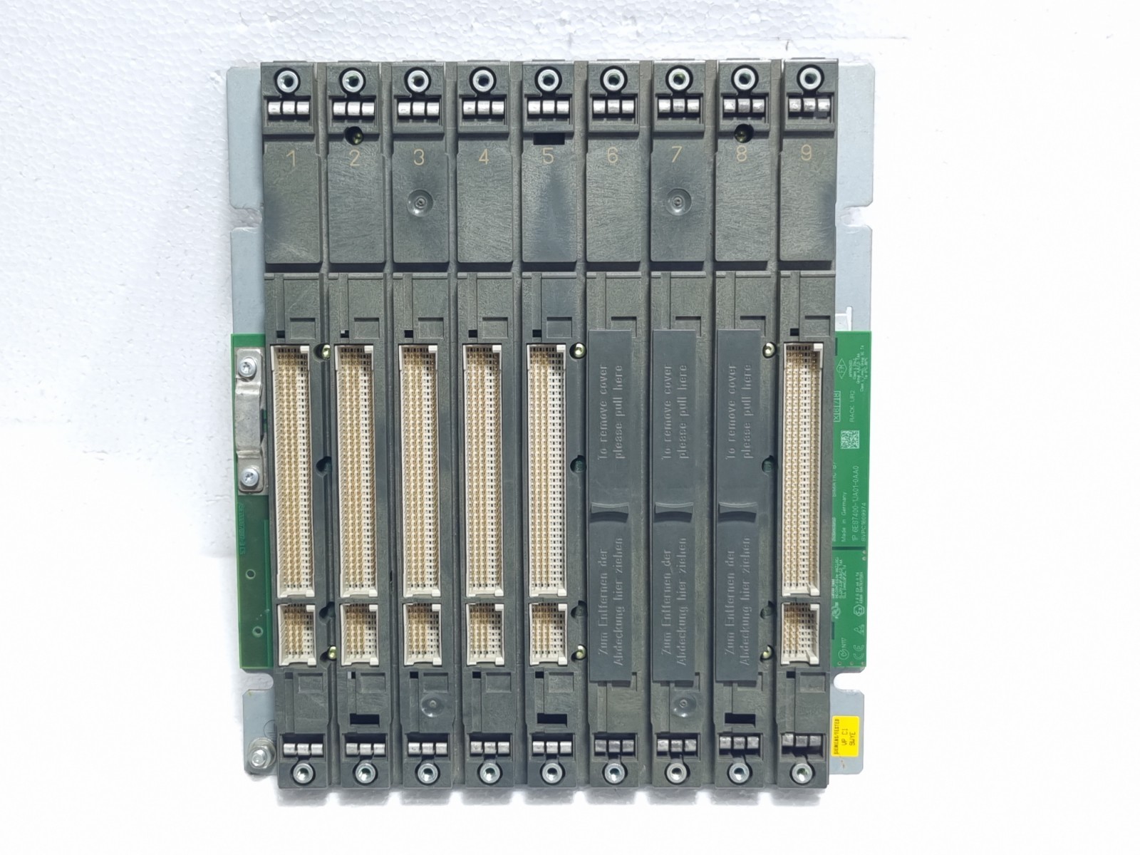 Siemens Simatic S7-400 6ES7400-1JA01-0AA0 9-Slot UR2 Mounting Rack