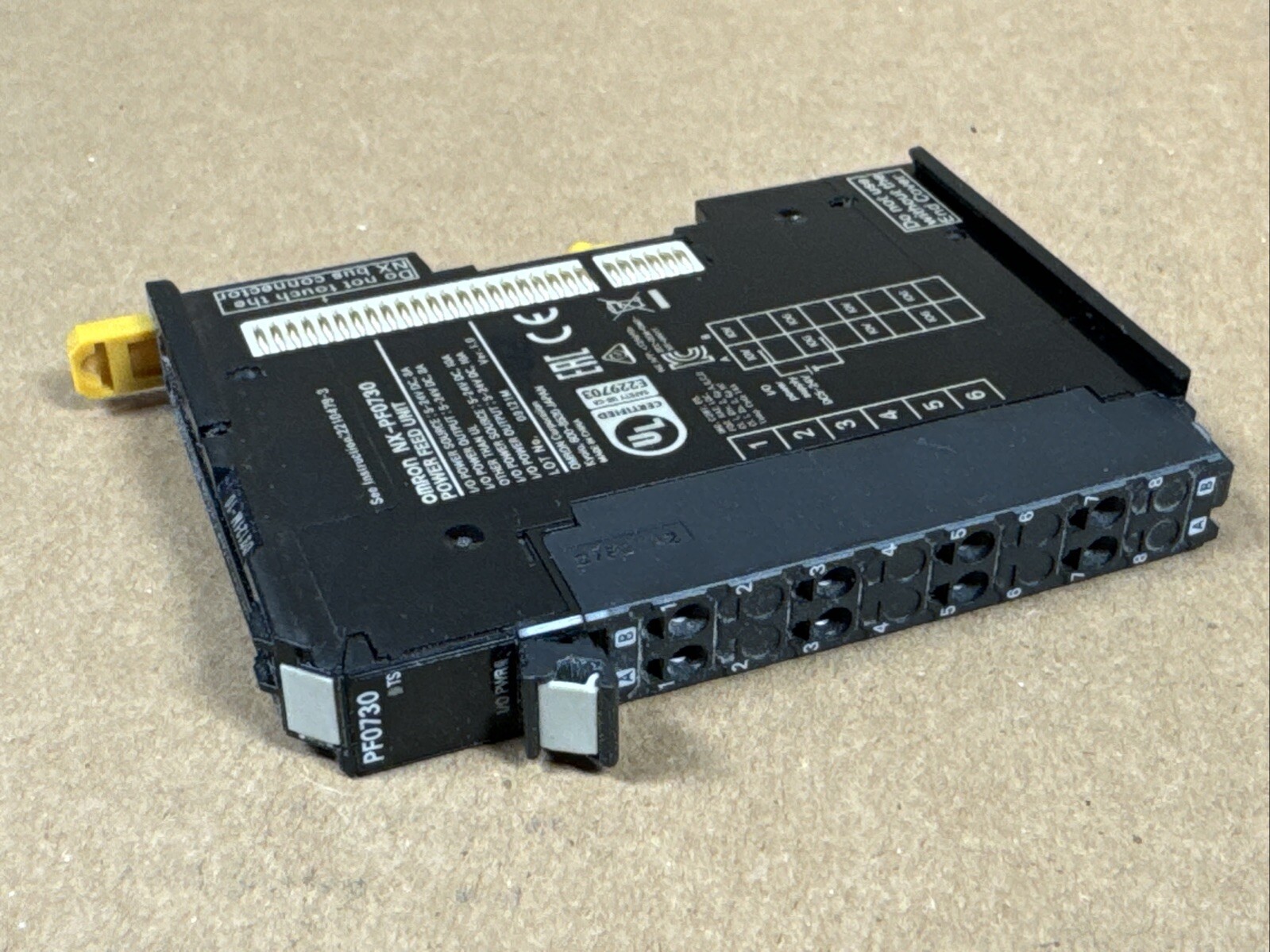Omron NX-PF0730 Power Feed Unit PF0730 5-24V DC WARRANTY FAST SHIPPING