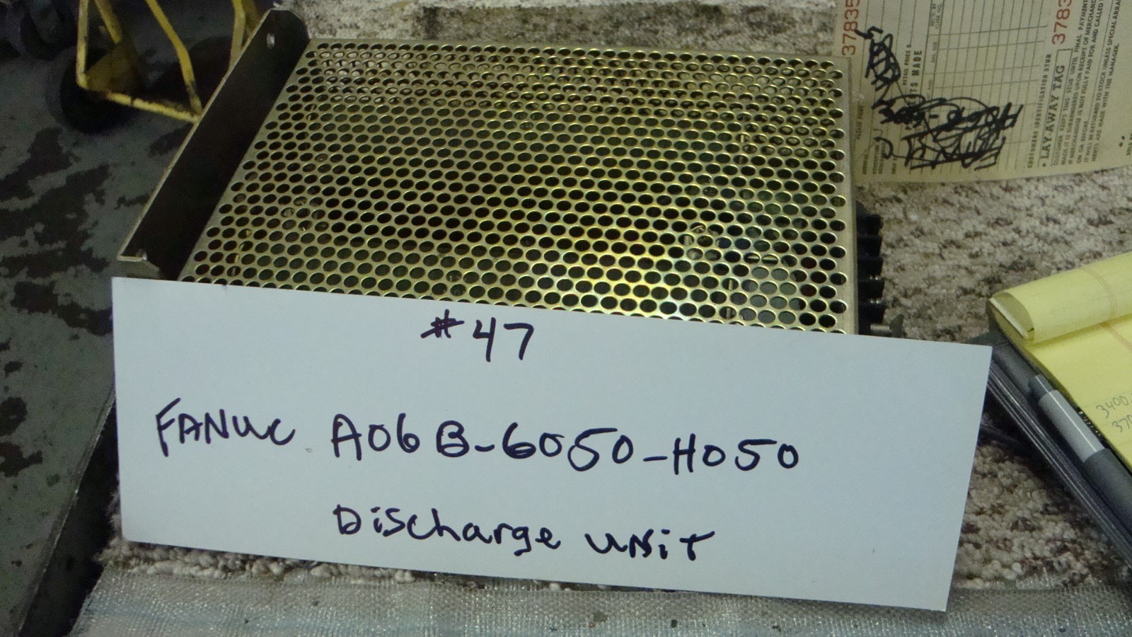 W. A. Whitney 3400, 3500, 3700 Fanuc Discharge Unit A06B-6050-H050 Drive Board