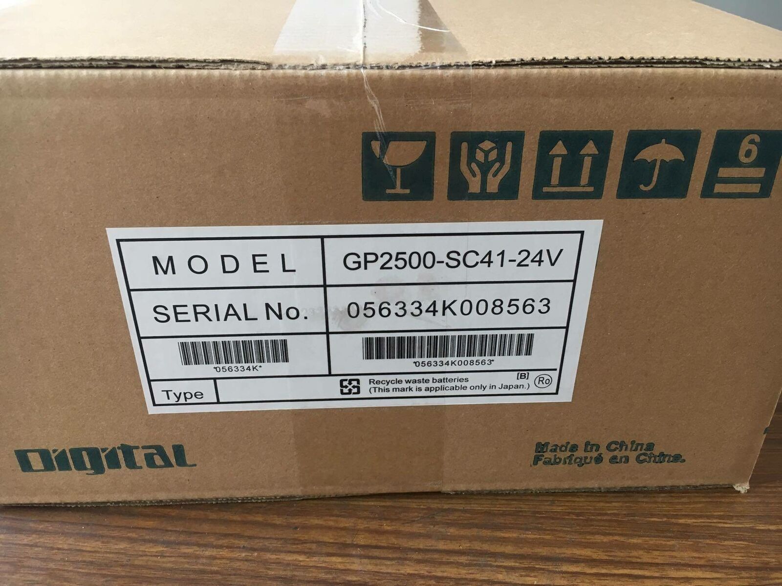 Pro-face GP2500-SC41-24V 2980078-01 HMI Touch Screen