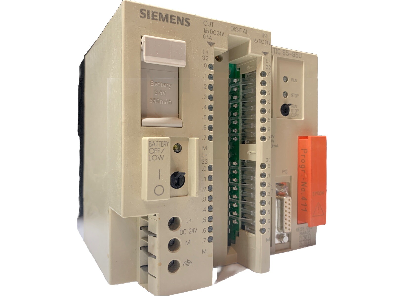 Siemens 6ES5095-8MA05 Simatic S5 095U Programmable Controller
