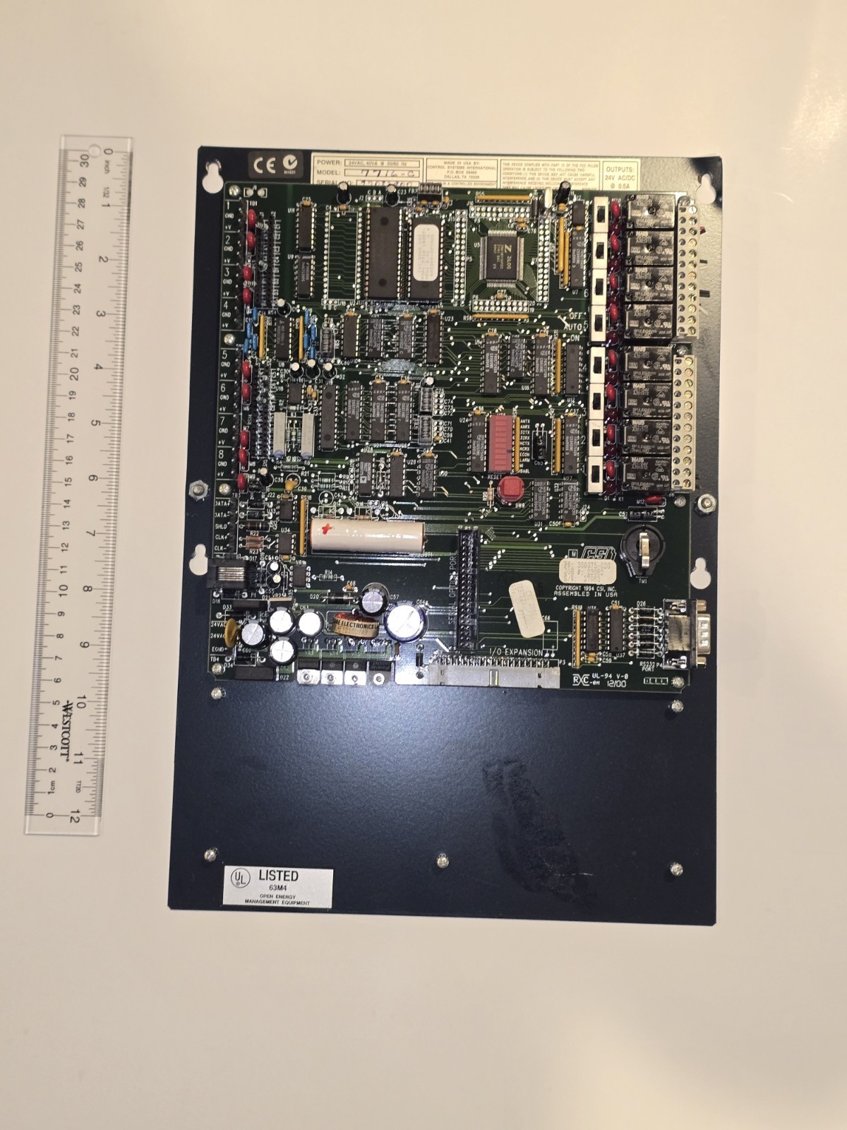 CSI Processor Board 7716-C PLC Module 330375-02G