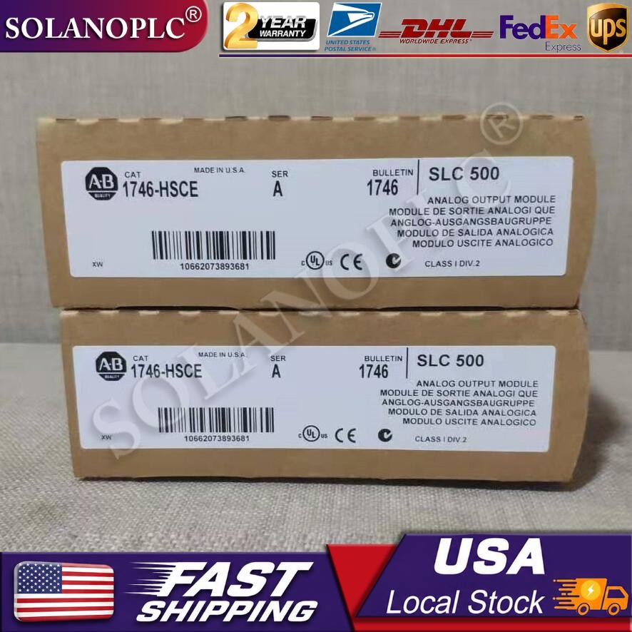 NEW FACTORY SEALED AB 1746-HSCE SER A SLC 500 HIGH SPEED MODULE 1746HSCE