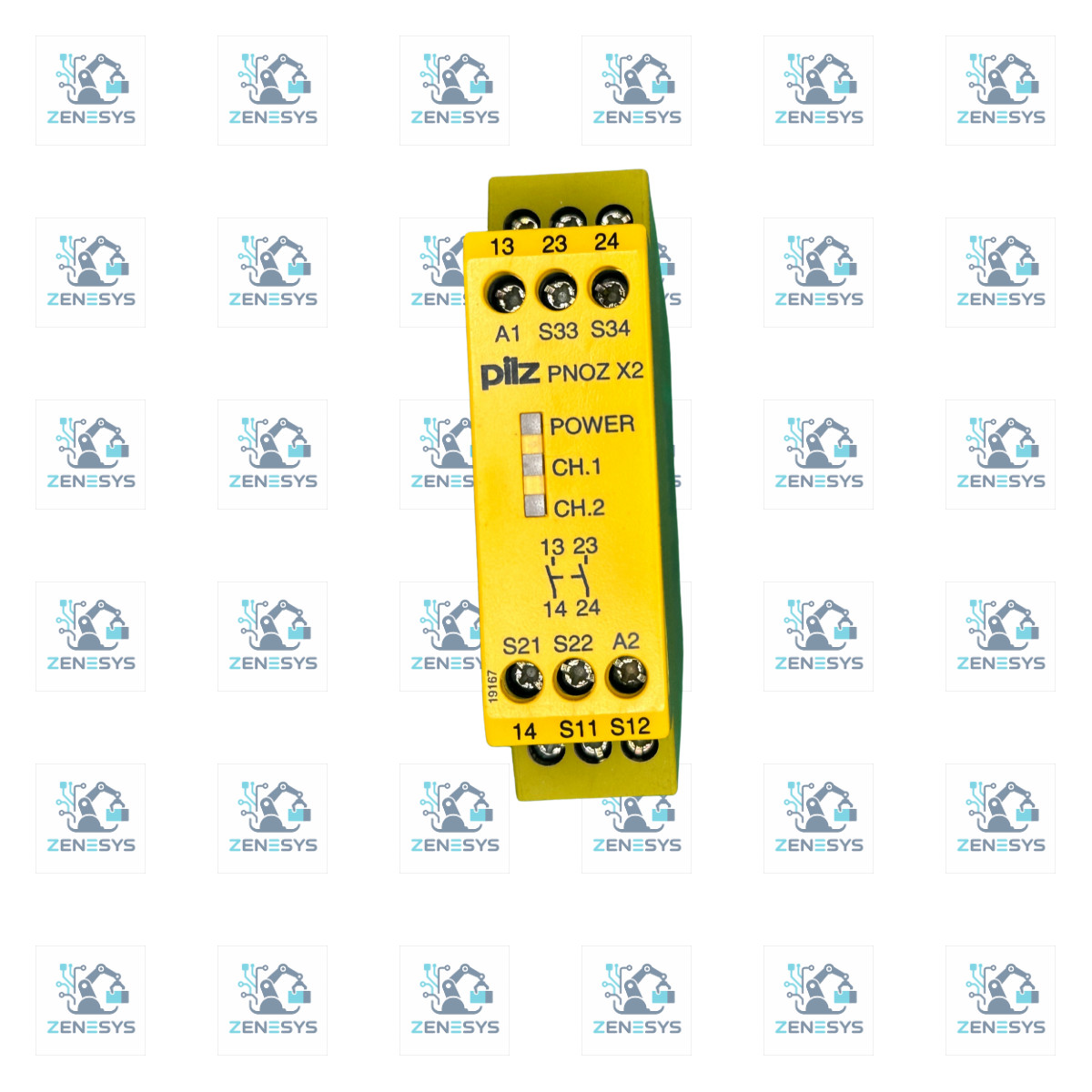 Pilz PNOZ X2 774303 Safety Relay 24VAC/DC 2 N/O E-Stop NEW