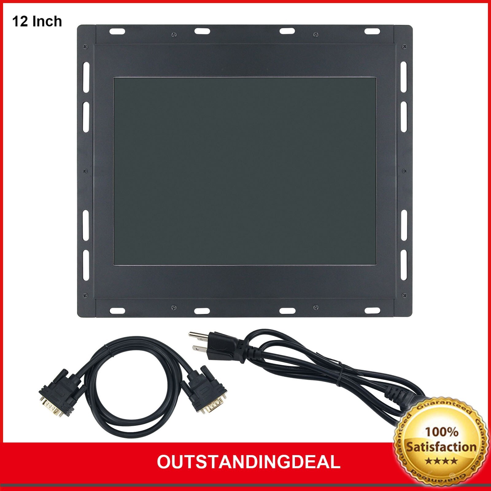 12 Inch LCD Monitor for HASS VF1 VF2 VF3 9-Pin 28HM-NM4 CRT Monitor Replacement