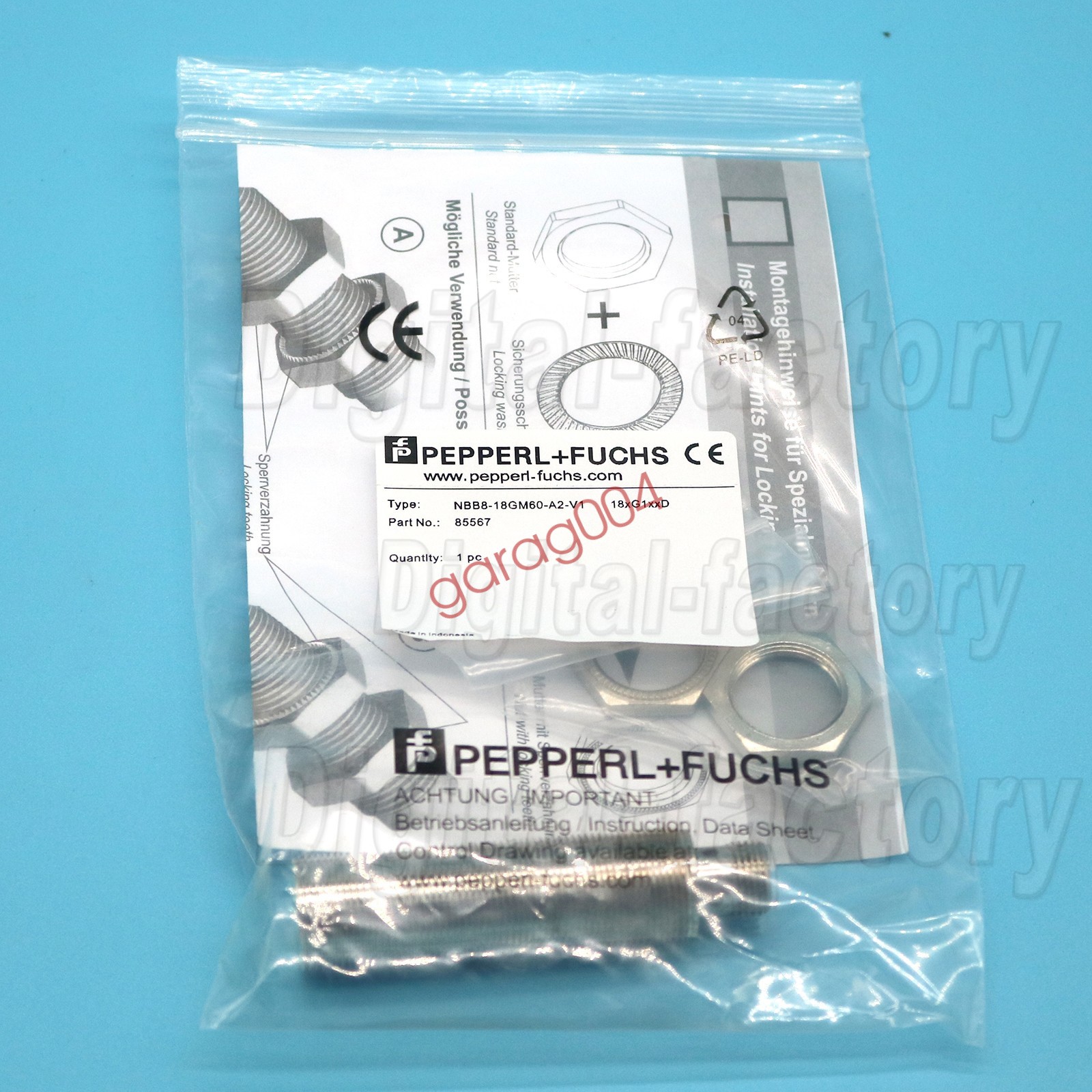 ONE New For Pepperl+Fuchs NBB8-18GM60-A2-V1 Inductive Sensor